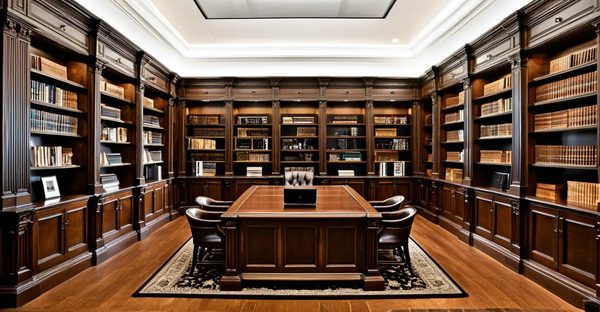 Mobilier de bibliothèque : élégance et rangement raffinés